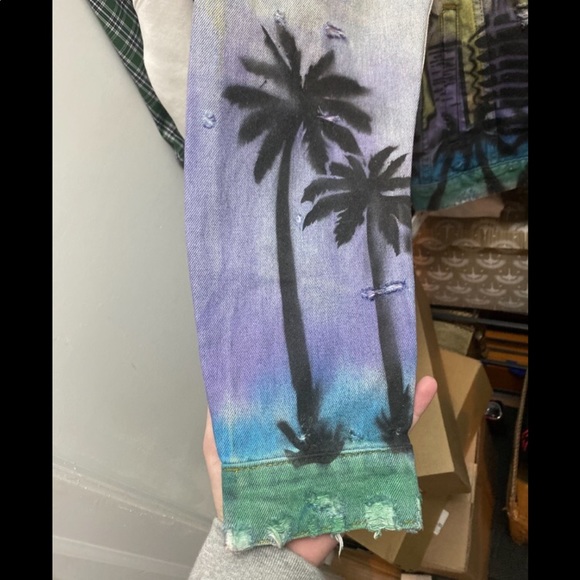 Amiri Hollywood Denim Jacket - Picture 4 of 8